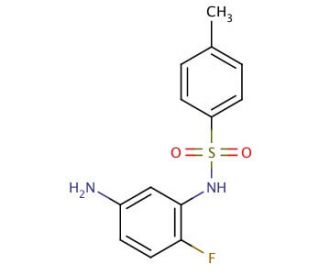 N-(5-amino-2-fluorophenyl)-4-methylbenzenesulfonamide - chemical structure image