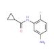 N-(5-Amino-2-fluorophenyl)cyclopropanecarboxamide - chemical structure image