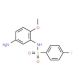 N-(5-Amino-2-methoxy-phenyl)-4-fluoro-benzenesulfonamide - chemical structure image