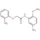 N-(5-Amino-2-methoxyphenyl)-2-(2-methylphenoxy)-acetamide - chemical structure image