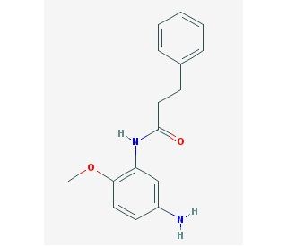 N-(5-Amino-2-methoxyphenyl)-3-phenylpropanamide - chemical structure image