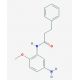 N-(5-Amino-2-methoxyphenyl)-3-phenylpropanamide - chemical structure image