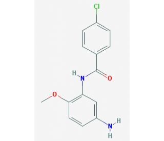 N-(5-Amino-2-methoxyphenyl)-4-chlorobenzamide - chemical structure image