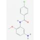 N-(5-Amino-2-methoxyphenyl)-4-chlorobenzamide - chemical structure image