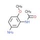 N-(5-Amino-2-methoxyphenyl)acetamide (CAS 64353-88-4) - chemical structure image