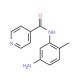 N-(5-Amino-2-methyl-phenyl)-isonicotinamide (CAS 436089-25-7) - chemical structure image