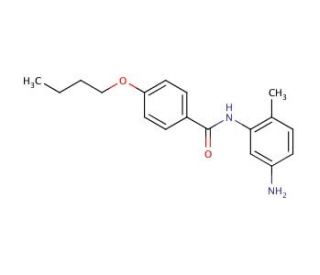 N-(5-Amino-2-methylphenyl)-4-butoxybenzamide - chemical structure image