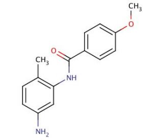 N-(5-Amino-2-methylphenyl)-4-methoxybenzamide - chemical structure image