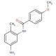 N-(5-Amino-2-methylphenyl)-4-methoxybenzamide - chemical structure image