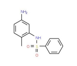 N-(5-amino-2-methylphenyl)benzenesulfonamide - chemical structure image