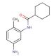 N-(5-Amino-2-methylphenyl)cyclohexanecarboxamide - chemical structure image