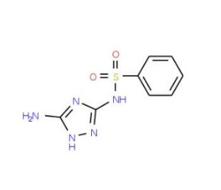 N-(5-amino-4H-1,2,4-triazol-3-yl)benzenesulfonamide - chemical structure image