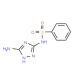 N-(5-amino-4H-1,2,4-triazol-3-yl)benzenesulfonamide - chemical structure image