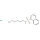 N-(5-Aminopentyl)-1-naphthalenesulfonamide Hydrochloride (CAS 35517-11-4) - chemical structure image