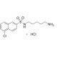 N-(5-Aminopentyl)-5-chloro-2-naphthalenesulfonamide Hydrochloride (CAS 118896-95-0) - chemical structure image