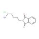 N-(5-Aminopentyl)-phthalimide hydrochloride (CAS 7292-63-9) - chemical structure image