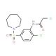 N-[5-(Azepane-1-sulfonyl)-2-chloro-phenyl]-2-chloro-acetamide - chemical structure image