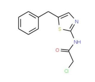 N-(5-Benzyl-thiazol-2-yl)-2-chloro-acetamide - chemical structure image