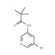N-(5-Bromo-pyridin-3-yl)-2,2-dimethyl-propionamide (CAS 873302-39-7) - chemical structure image