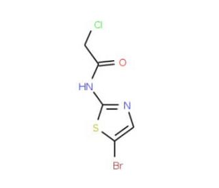 N-(5-Bromo-thiazol-2-yl)-2-chloro-acetamide - chemical structure image