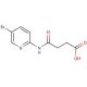 N-(5-Bromopyridin-2-yl)succinamic acid - chemical structure image
