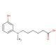 N-(5-Carboxypentyl)-3-hydroxy-N-methylaniline (CAS 887353-92-6) - chemical structure image