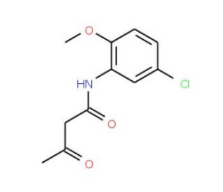 N-(5-Chloro-2-methoxy-phenyl)-3-oxo-butyramide (CAS 52793-11-0) - chemical structure image