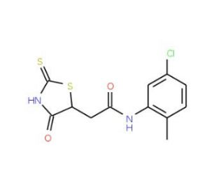 N-(5-Chloro-2-methylphenyl)-2-(2-mercapto-4-oxo-4,5-dihydro-1,3-thiazol-5-yl)acetamide - chemical structure image