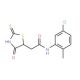N-(5-Chloro-2-methylphenyl)-2-(2-mercapto-4-oxo-4,5-dihydro-1,3-thiazol-5-yl)acetamide - chemical structure image