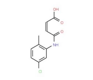 N-(5-Chloro-2-methylphenyl)maleamic acid (CAS 208663-08-5) - chemical structure image