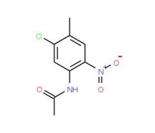 N-(5-Chloro-4-methyl-2-nitrophenyl)acetamide (CAS 7149-78-2) - chemical structure image