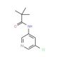 N-(5-Chloro-pyridin-3-yl)-2,2-dimethyl-propionamide (CAS 879326-78-0) - chemical structure image