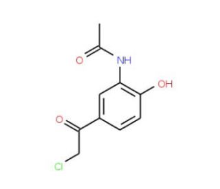 N-[5-(chloroacetyl)-2-hydroxyphenyl]acetamide - chemical structure image
