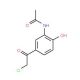 N-[5-(chloroacetyl)-2-hydroxyphenyl]acetamide - chemical structure image
