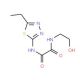 N-(5-ethyl-1,3,4-thiadiazol-2-yl)-N′-(2-hydroxyethyl)ethanediamide - chemical structure image