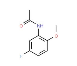 N-(5-Fluoro-2-methoxyphenyl)acetamide (CAS 397-34-2) - chemical structure image