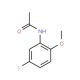 N-(5-Fluoro-2-methoxyphenyl)acetamide (CAS 397-34-2) - chemical structure image