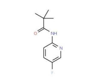 N-(5-Fluoro-pyridin-2-yl)-2,2-dimethyl-propionamide (CAS 784155-54-0) - chemical structure image