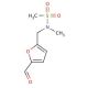 N-(5-Formyl-furan-2-ylmethyl)-N-methyl-methanesulfonamide (CAS 878427-52-2) - chemical structure image