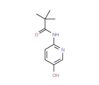 N-(5-Hydroxy-pyridin-2-yl)-2,2-dimethyl-propionamide (CAS 898561-65-4) - chemical structure image