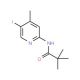 N-(5-Iodo-4-methyl-pyridin-2-yl)-2,2-dimethyl-propionamide (CAS 179554-56-4) - chemical structure image