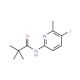 N-(5-Iodo-6-methyl-pyridin-2-yl)-2,2-dimethyl-propionamide (CAS 676588-16-2) - chemical structure image