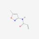 N-(5-methylisoxazol-3-yl)acrylamide (CAS 196403-11-9) - chemical structure image