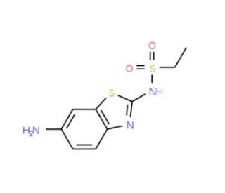 N-(6-amino-1,3-benzothiazol-2-yl)ethane-1-sulfonamide - chemical structure image