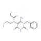 N-(6-Amino-1-benzyl-2,4-dioxo-1,2,3,4-tetrahydro-pyrimidin-5-yl)-2-chloro-N-(2-methoxy-ethyl)-acetamide 的分子结构 N-(6-Amino-1-benzyl-2,4-dioxo-1,2,3,4-tetrahydro-pyrimidin-5-yl)-2-chloro-N-(2-methoxy-ethyl)-acetamide - chemical structure