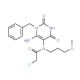 N-(6-Amino-1-benzyl-2,4-dioxo-1,2,3,4-tetrahydro-pyrimidin-5-yl)-2-chloro-N-(3-methoxy-propyl)-acetamide - chemical structure