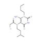 N-(6-Amino-1-butyl-2,4-dioxo-1,2,3,4-tetrahydro-pyrimidin-5-yl)-2-chloro-N-(3-methyl-butyl)-acetamide - chemical structure im