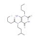 N-(6-Amino-1-butyl-2,4-dioxo-1,2,3,4-tetrahydro-pyrimidin-5-yl)-4-chloro-N-(3-methyl-butyl)-butyramide - chemical structure i