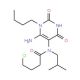 N-(6-Amino-1-butyl-2,4-dioxo-1,2,3,4-tetrahydro-pyrimidin-5-yl)-4-chloro-N-isobutyl-butyramide - chemical structure image