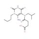 N-(6-Amino-1-butyl-2,4-dioxo-1,2,3,4-tetrahydro-pyrimidin-5-yl)-N-isobutyl-succinamic acid - chemical structure image